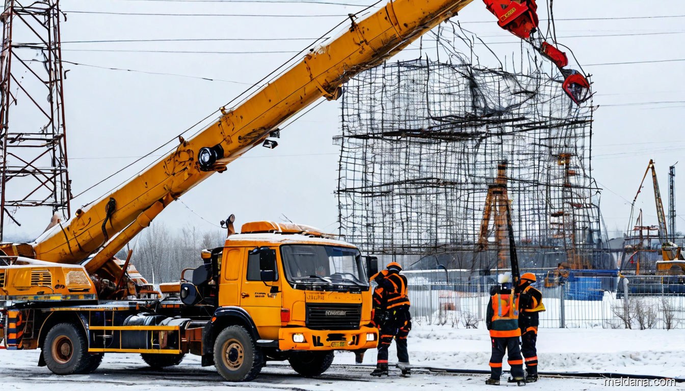 Монтаж антидроновой сетки и ЗОК под ключ в Омске