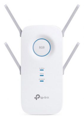 Усилитель WiFi сигнала TP-Link RE650 AC2600 10/100/1000BASE-TX белый 
